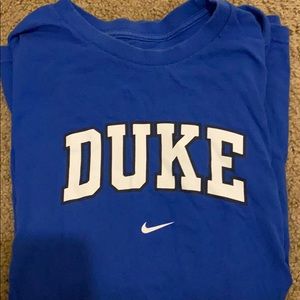 Long Sleeve Nike Duke Shirt